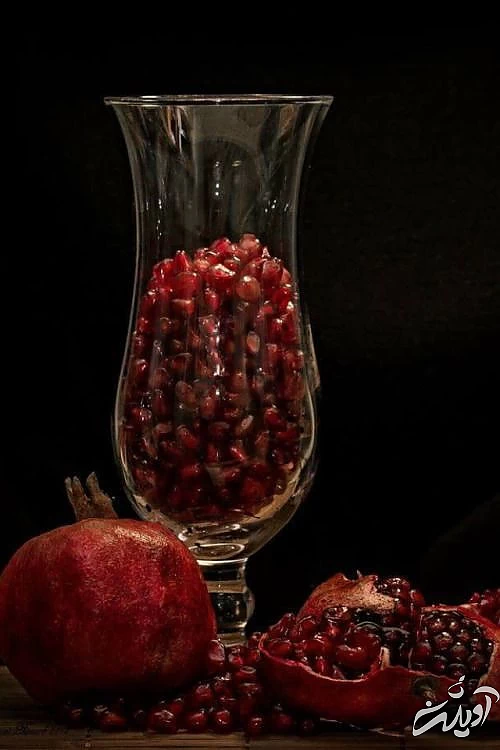 تزیین انار دون شده